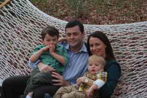 Dr. Curtis Lee Anderson M.D. PhD., Janine (Gilkes) Anderson, their two boys Aidan James Anderson the elder, and Luke Oliver Anderson, the younger. Curtis lives and practices medicine in S. Florida and comes from the William the IV line. 
